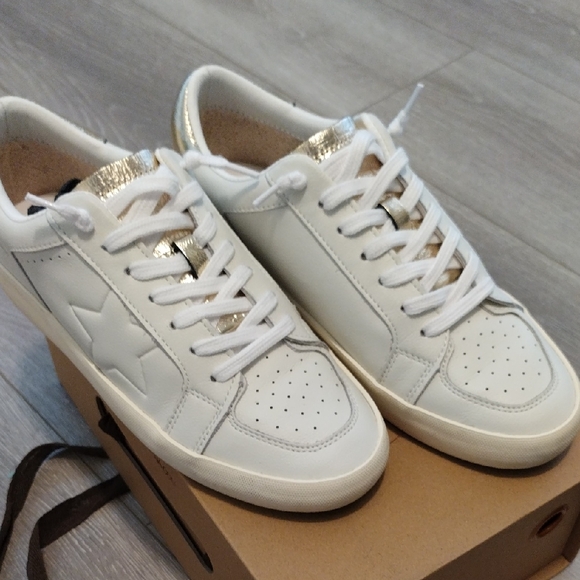 Vintage Havana Cream and Gold Women's Shoes - Picture 10 of 16